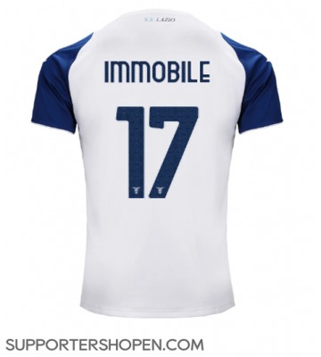 Lazio Ciro Immobile #17 Tredje Matchtröja 2022-23 Kortärmad